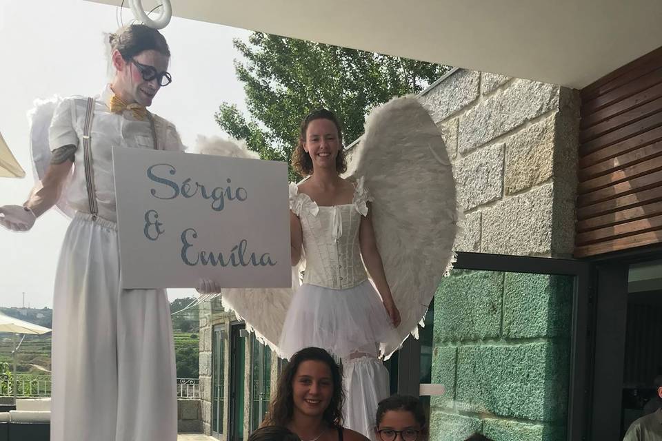 Anjos para casamentos