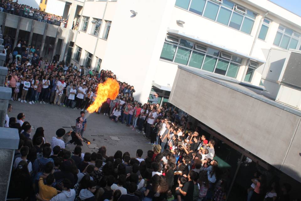 Fogo escola