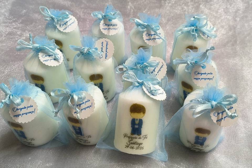Velas com imagem