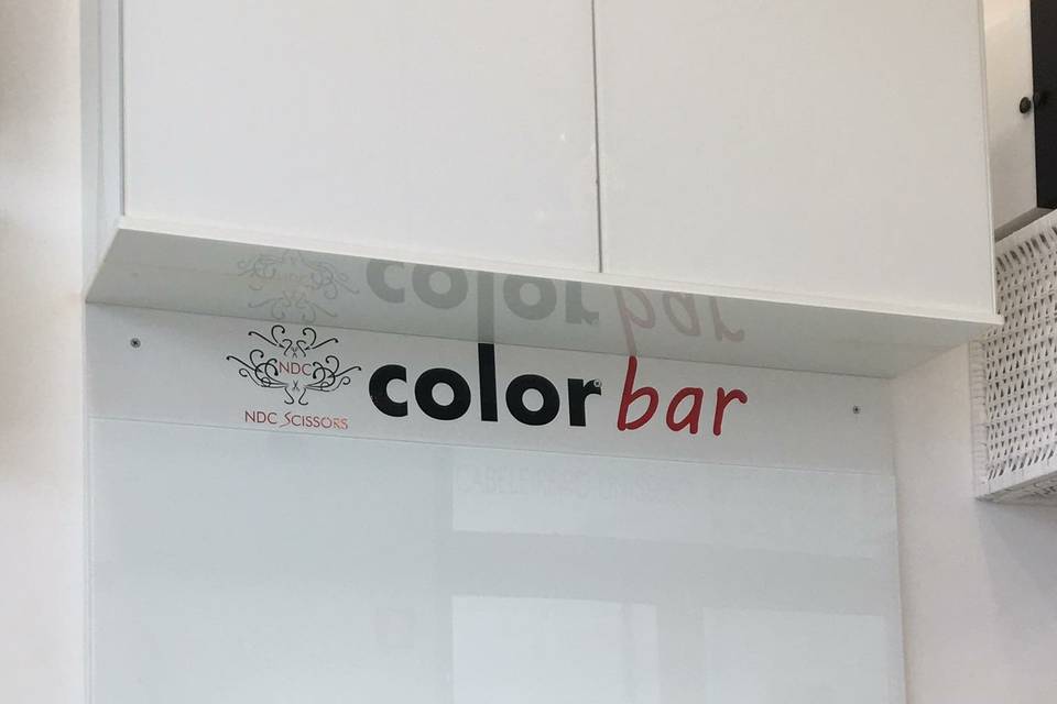 Color bar/ área de coloração