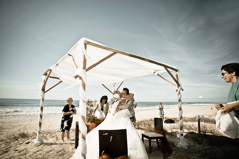 Married on the beach