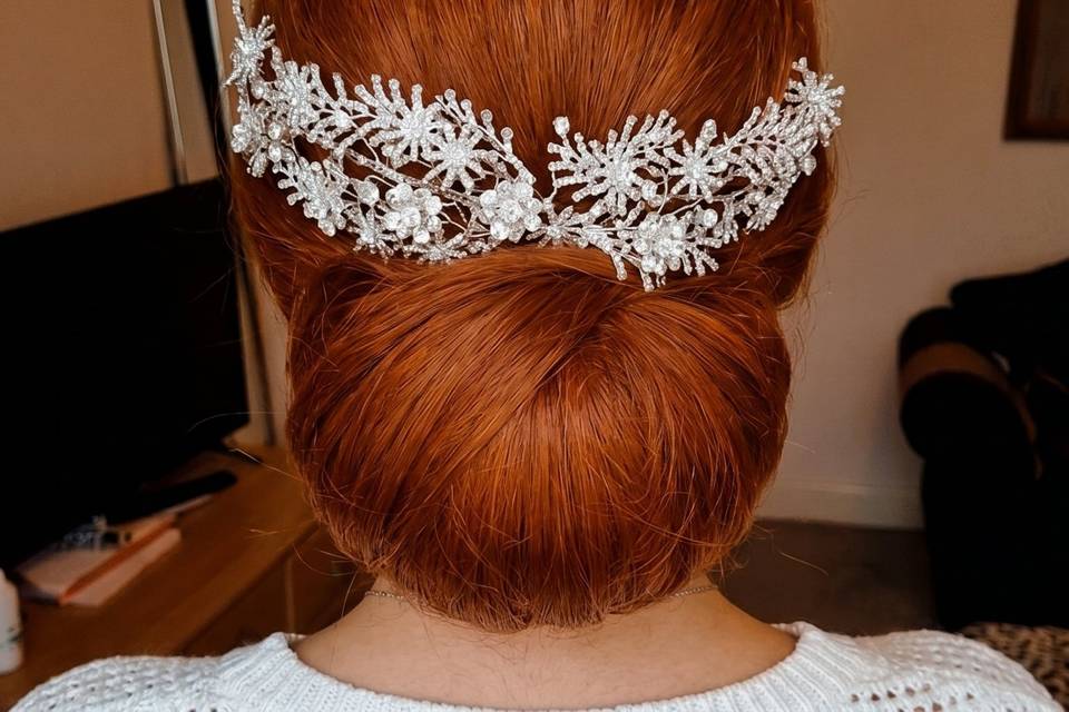 Coque chignon clássico