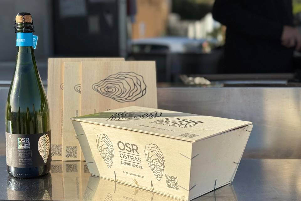 Ostras  + espumante OSR