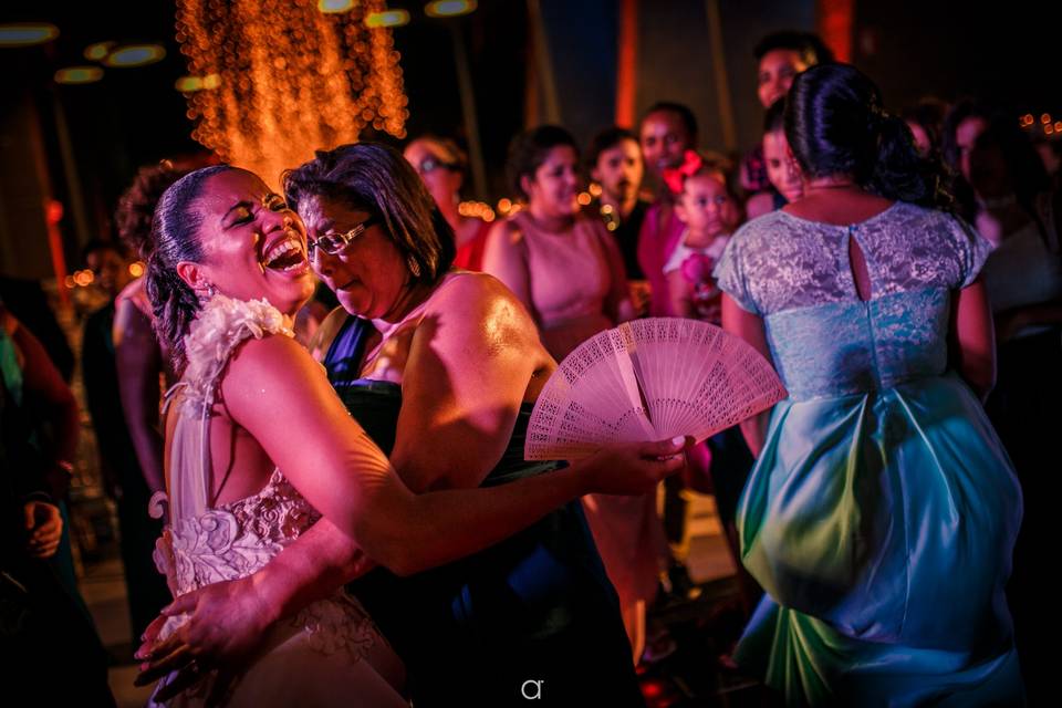 Noiva angolana na pista