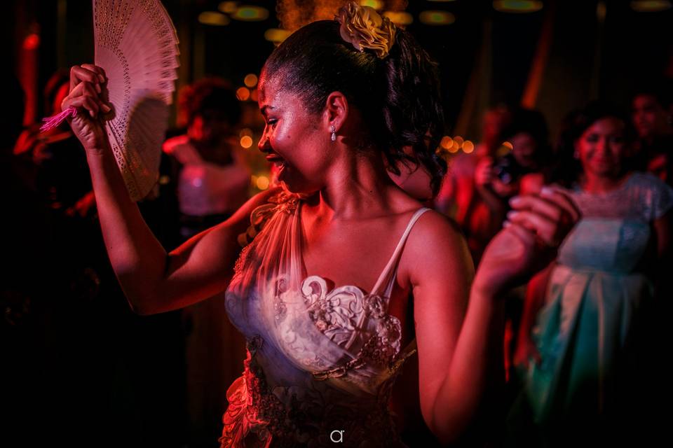 Maravilhosa noiva angolana