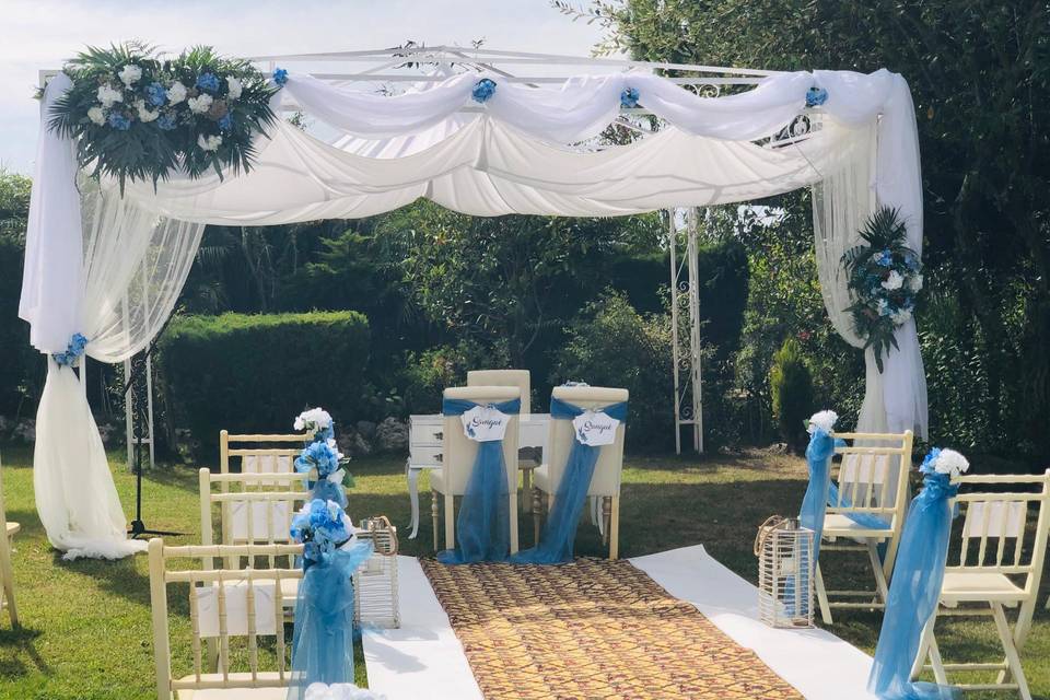 Decoração pérgola