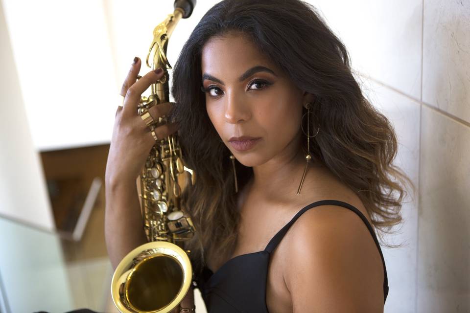 Saxofonista Diana Catarino