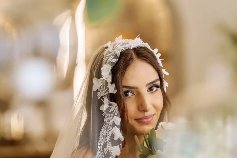 Noiva com véu