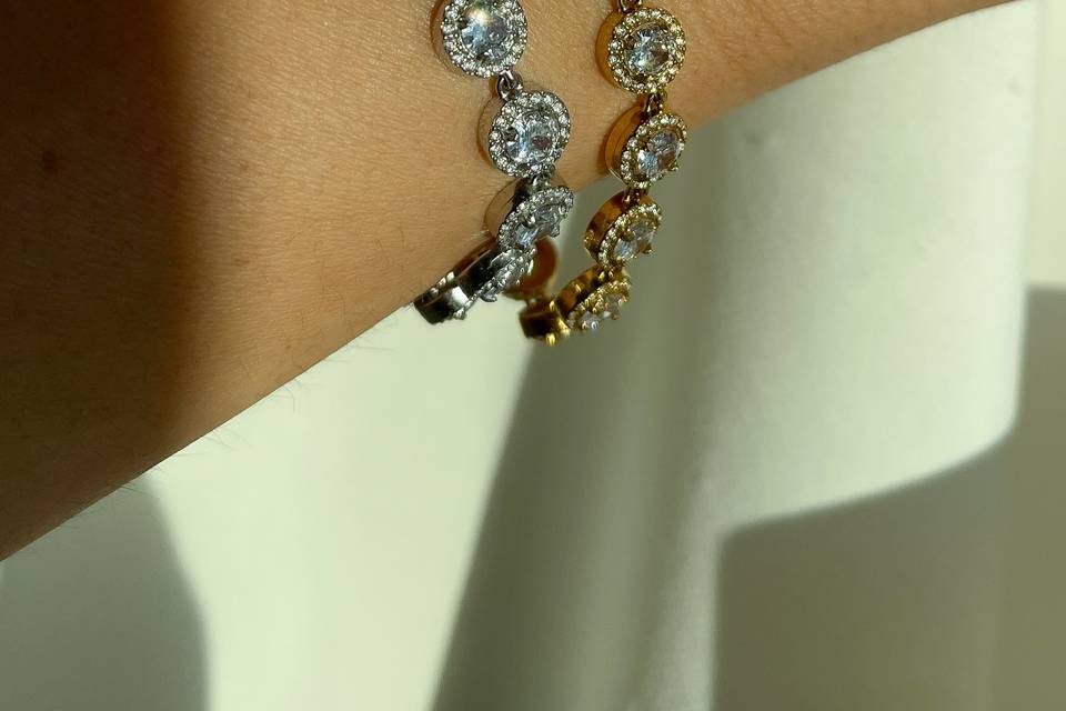 Pulseiras de cristais