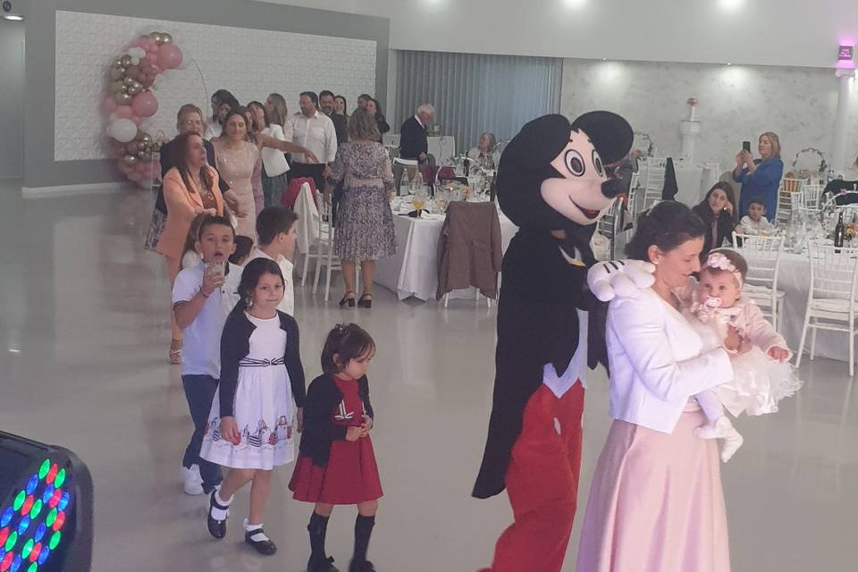 Mickey e o comboio