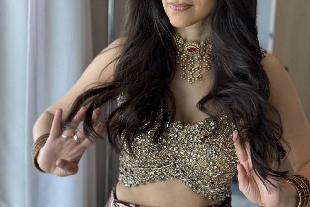 Indian bridal makeup look insp