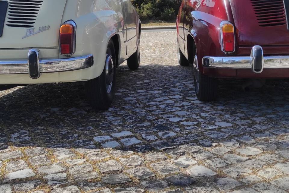 Fiats 600 (Marfim / Vermelho)