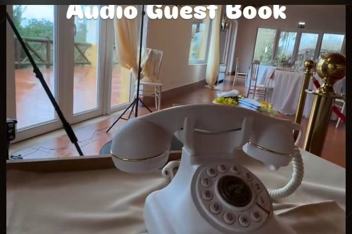 Audio Guest book