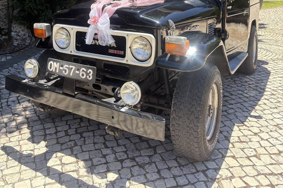 Jipe num casamento