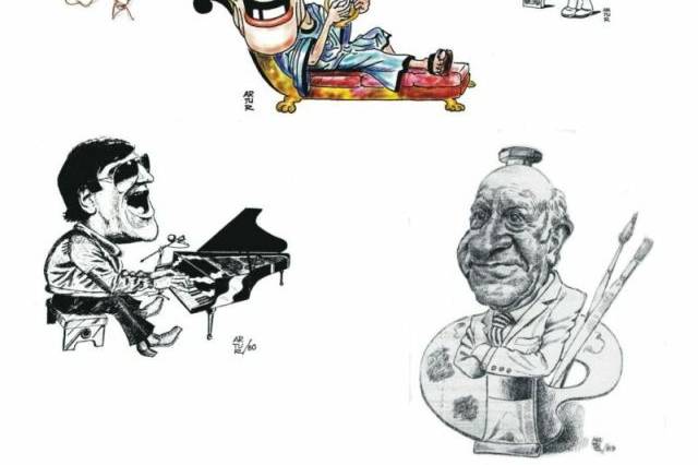 Caricatura de famosos
