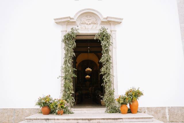 Entrada da Igreja