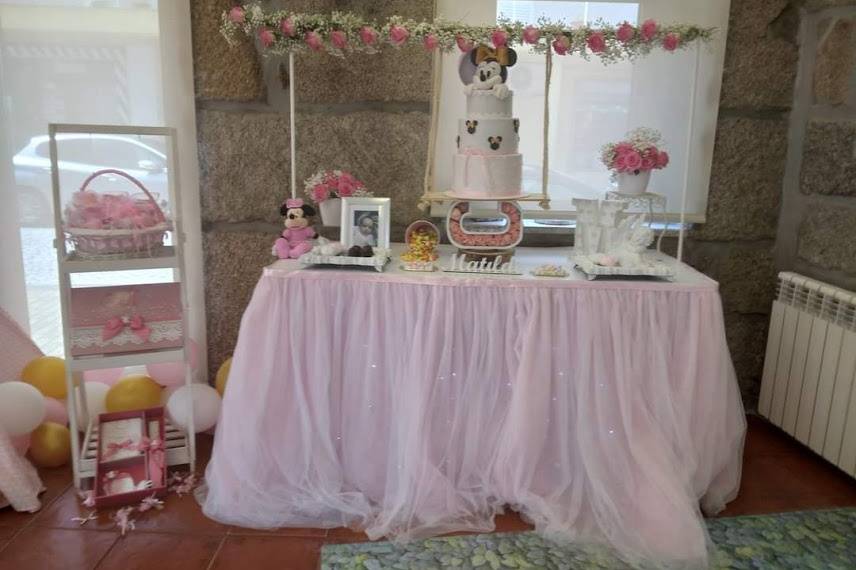 Decoração de batizado