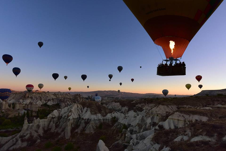 Cappadocia tour de balão