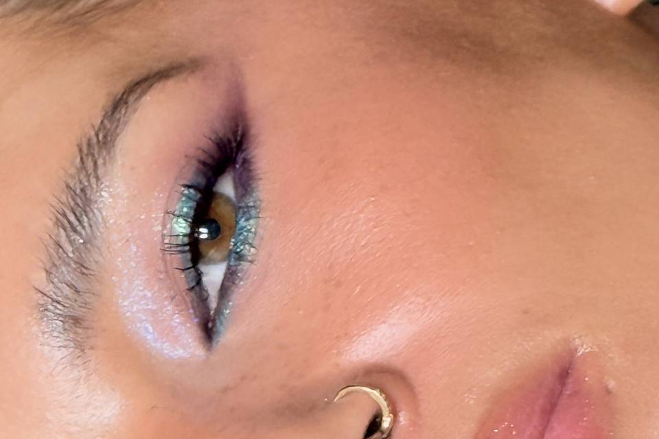 Makeup colorida