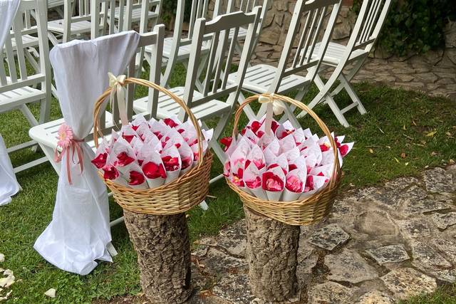 Montagem decoração casamento