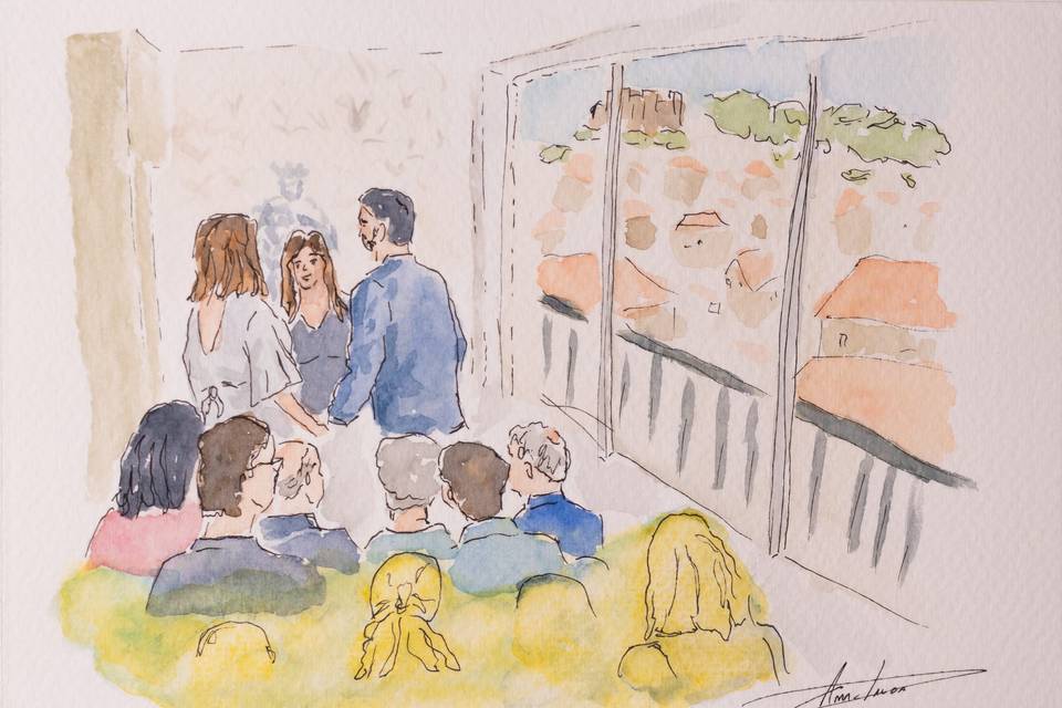 A cerimónia