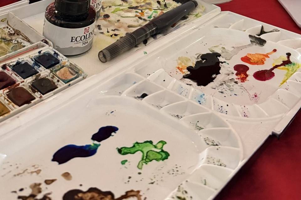 Ilustrações ao vivo