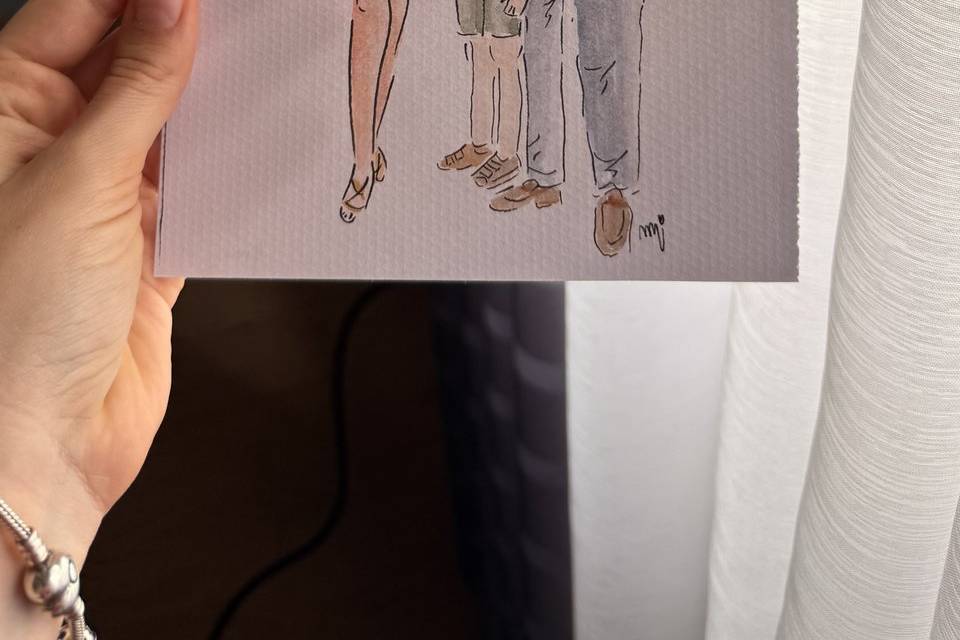 Ilustrações ao vivo