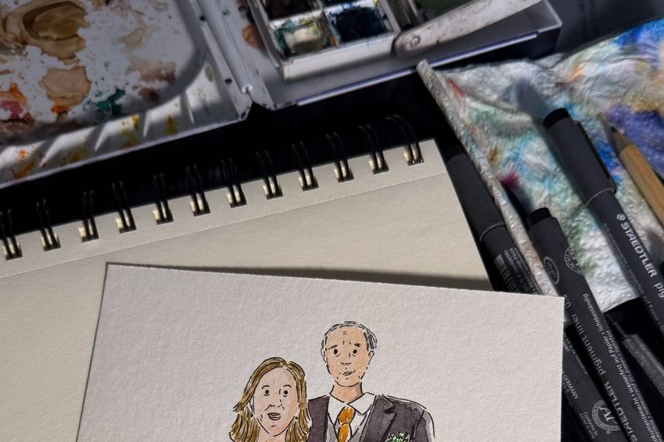 Ilustração com rosto ✨