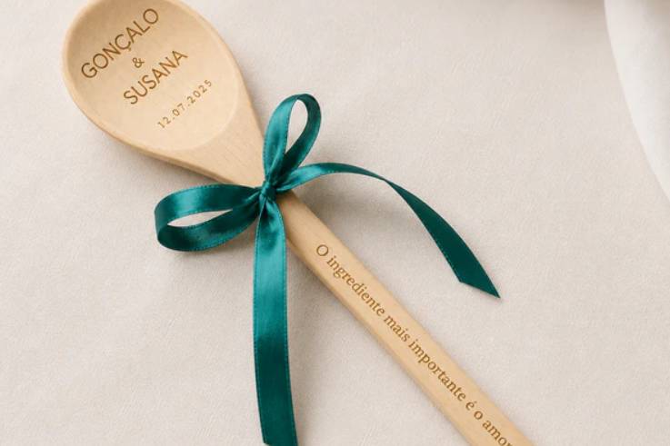 Colheu de bambu personalizada