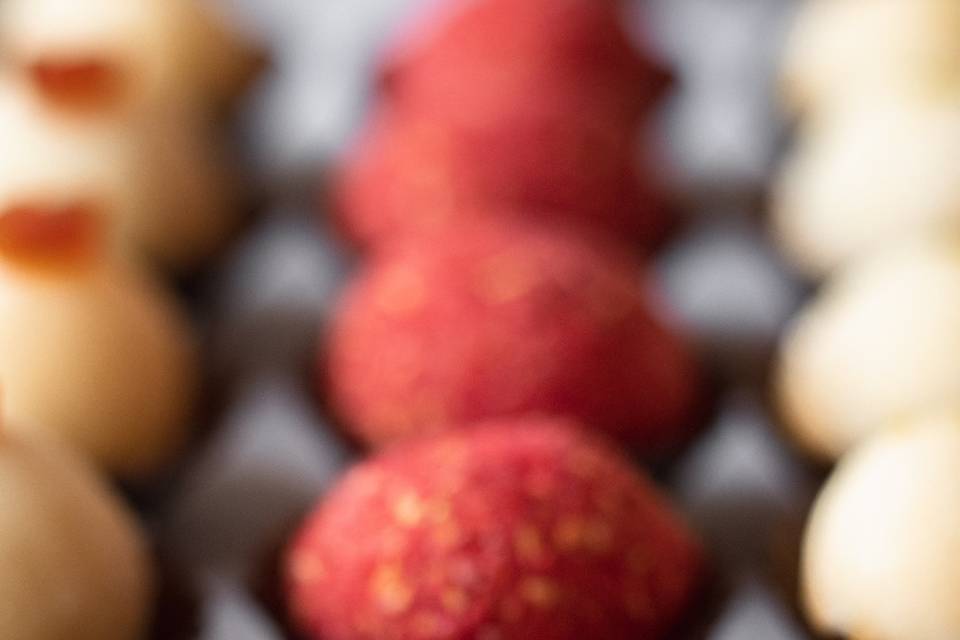 Brigadeiro de Lima com Framboe