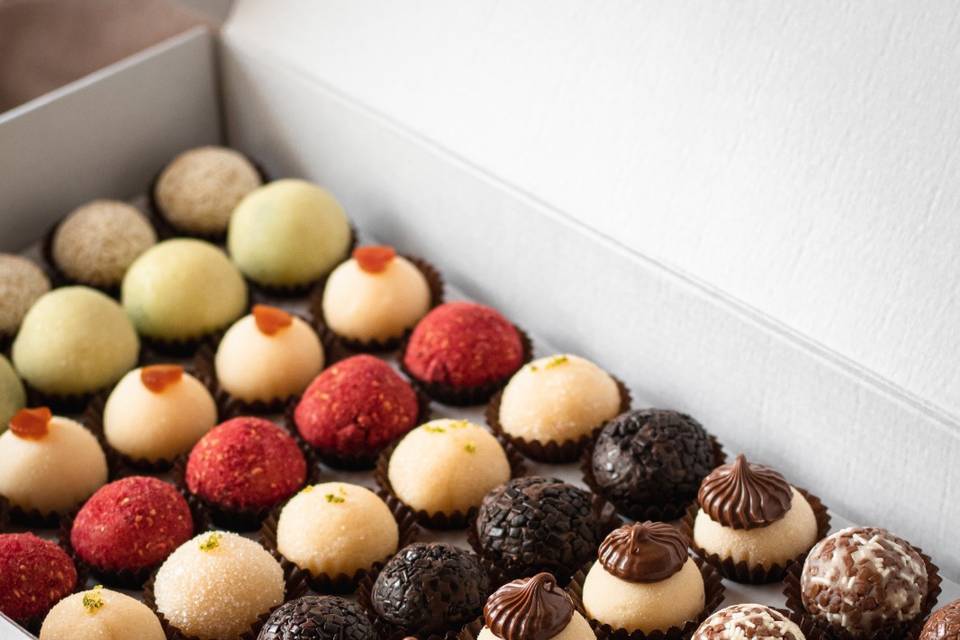 Brigadeiros para eventos