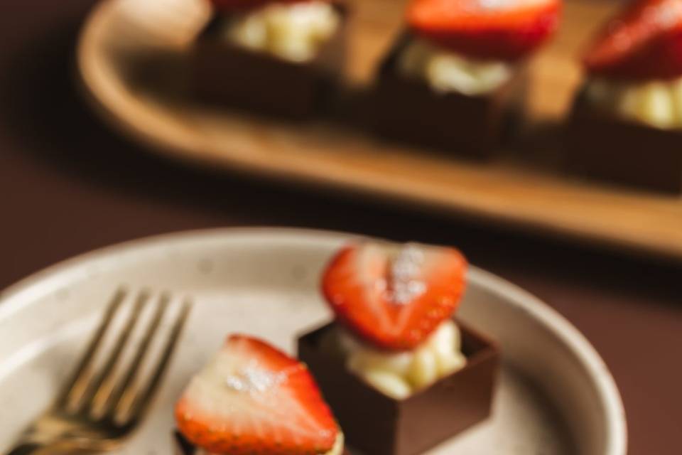 Chocolate com Morango
