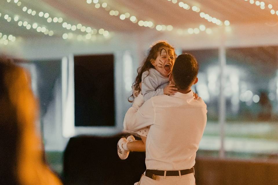 Momento da festa