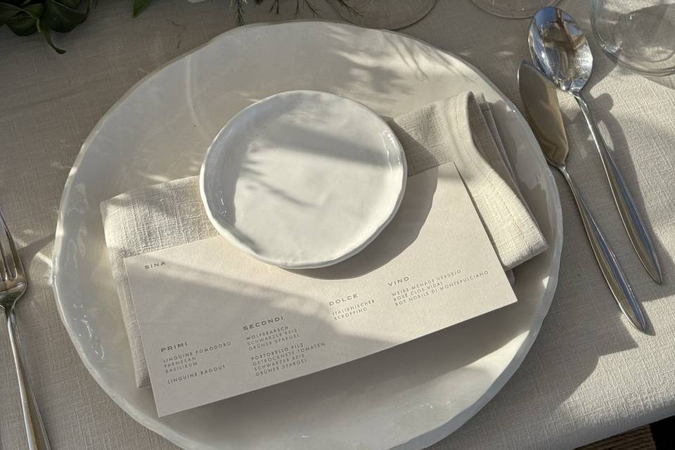 Mesa posta casamento