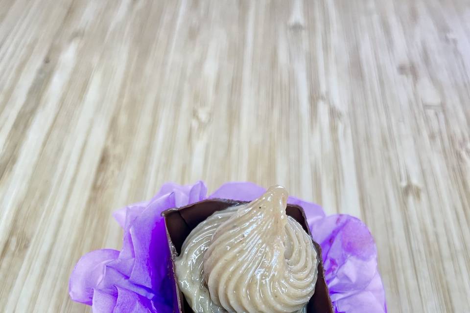 Copo chocolate c/ caramelo