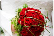 Bouquet de Noiva Rosas Vermelhas