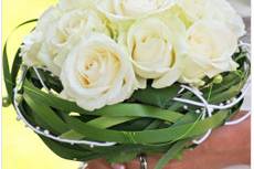Bouquet de Noiva Rosas Brancas