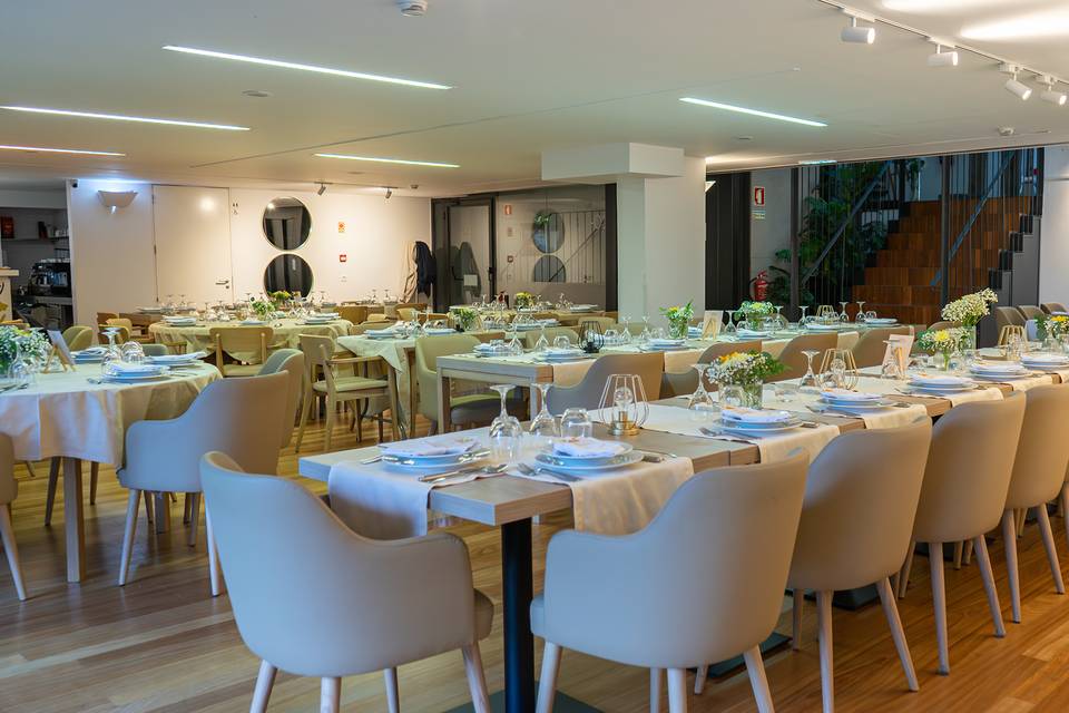 Vista da sala principal.