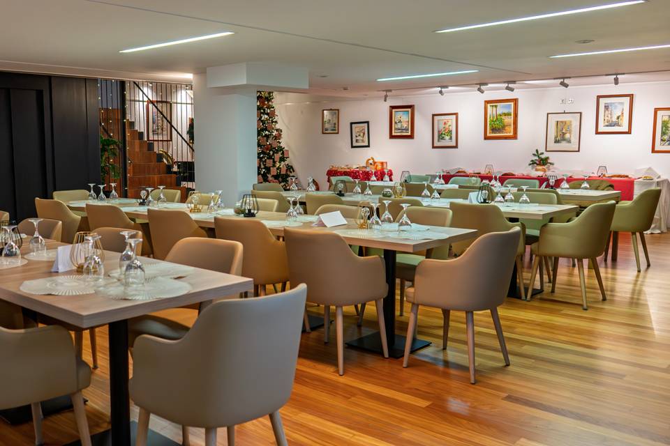 Jantar de Natal para grupo.