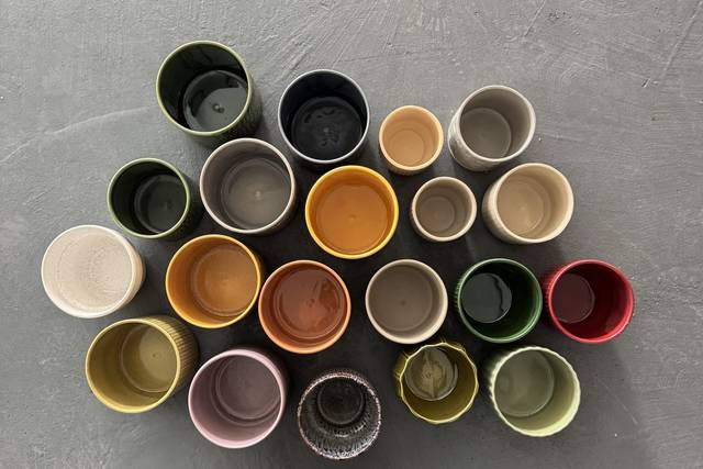 Vasos para decoração