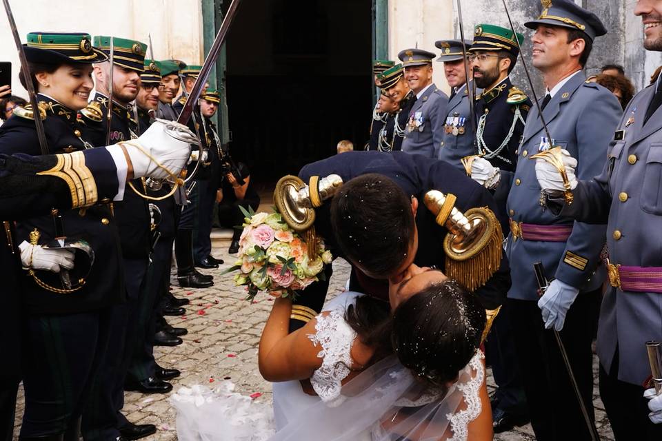 Saída da Igreja