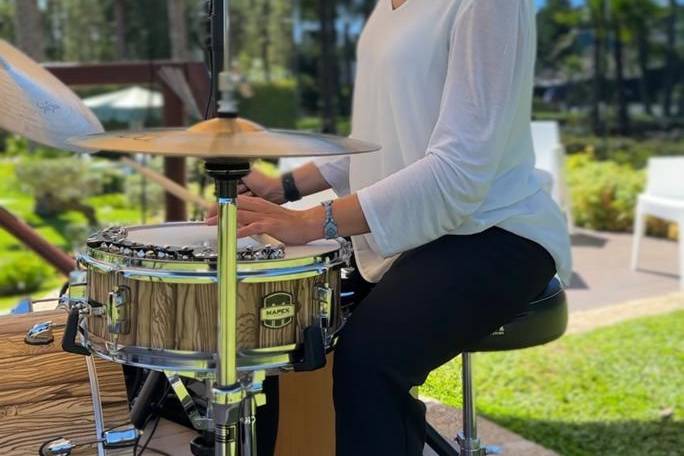 Beatriz, percussionista