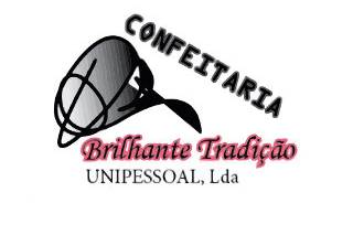 Confeitaria brilhante tradição logo